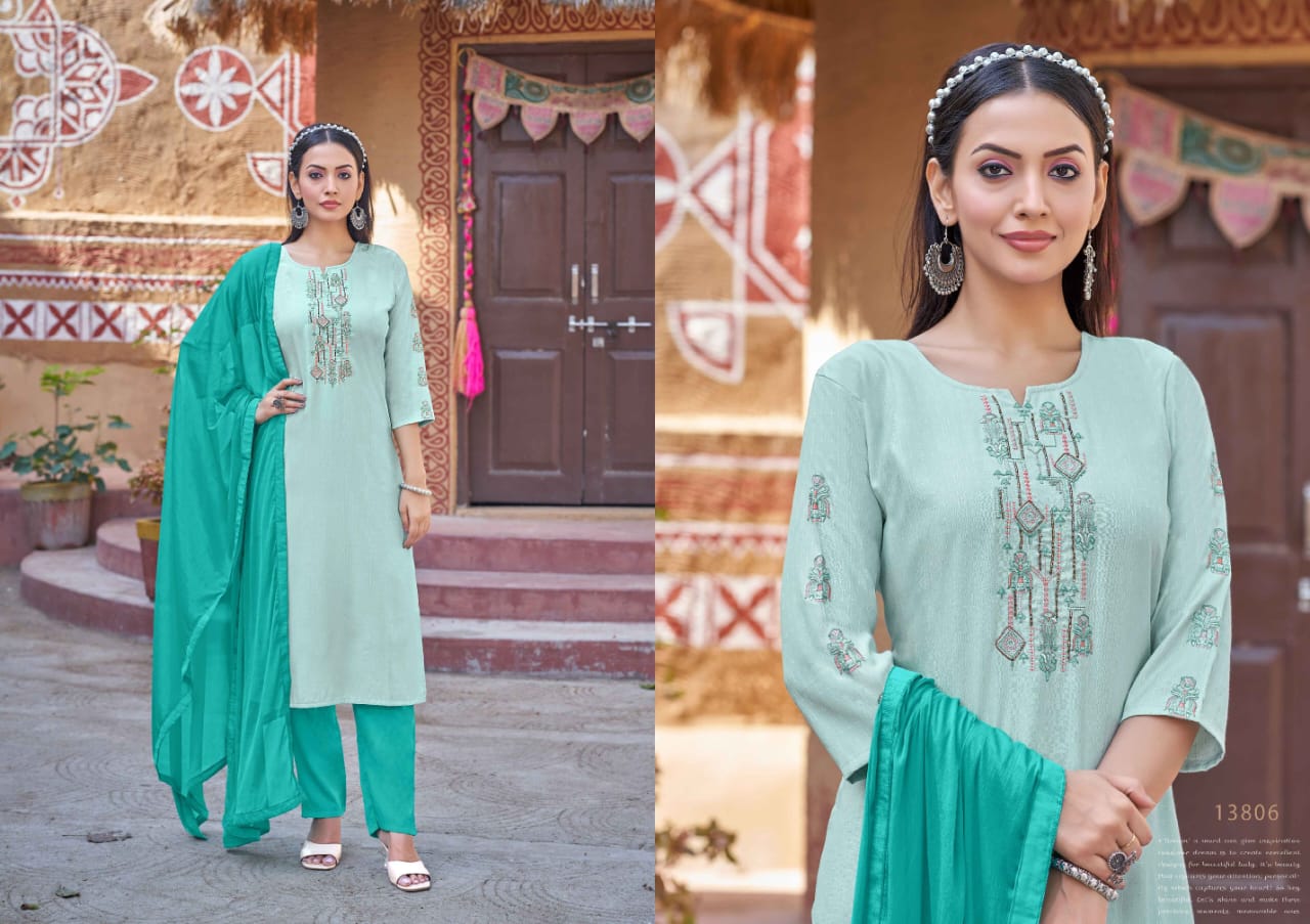 Kalaroop Shyama By Kessi Readymade Suits Catalog
